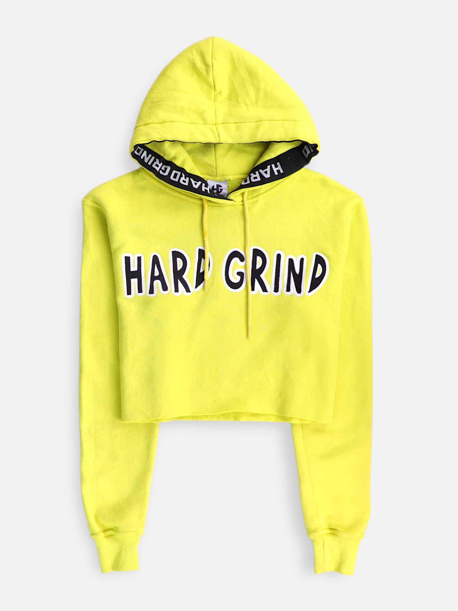 Sudadera Hoodie Crop Top - Mujer - Small