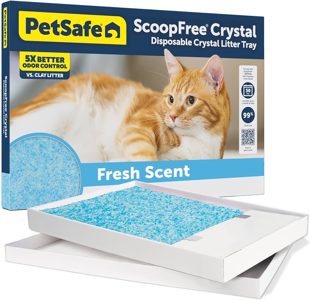 Petsafe  Bandeja de Arena de Cristal Desechable 3 Pack Gato - Talla Única (One Size)