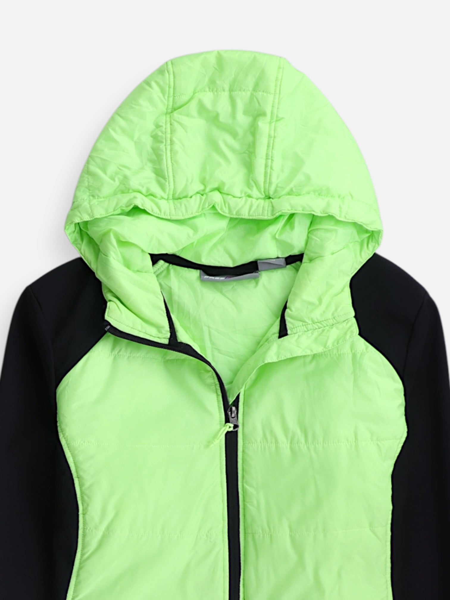 Sudadera Hoodie Color Block - Mujer - 1xl
