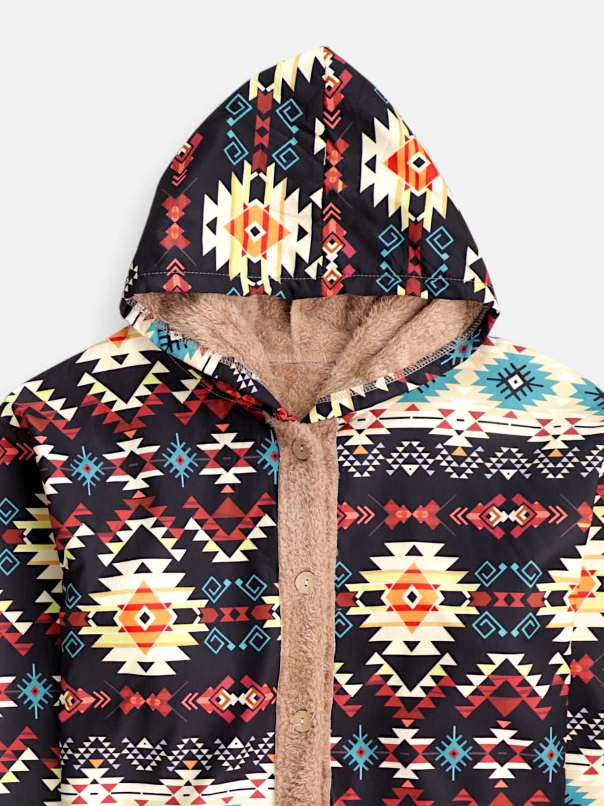 Sudadera Hoodie Color Block - Mujer - 4XL