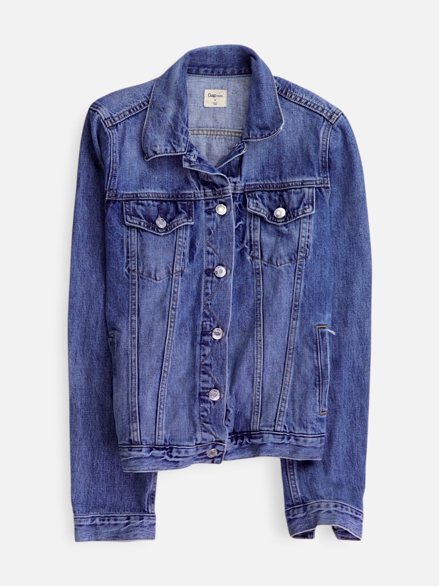 GAP Chaqueta Denim  Basic - Mujer - Medium