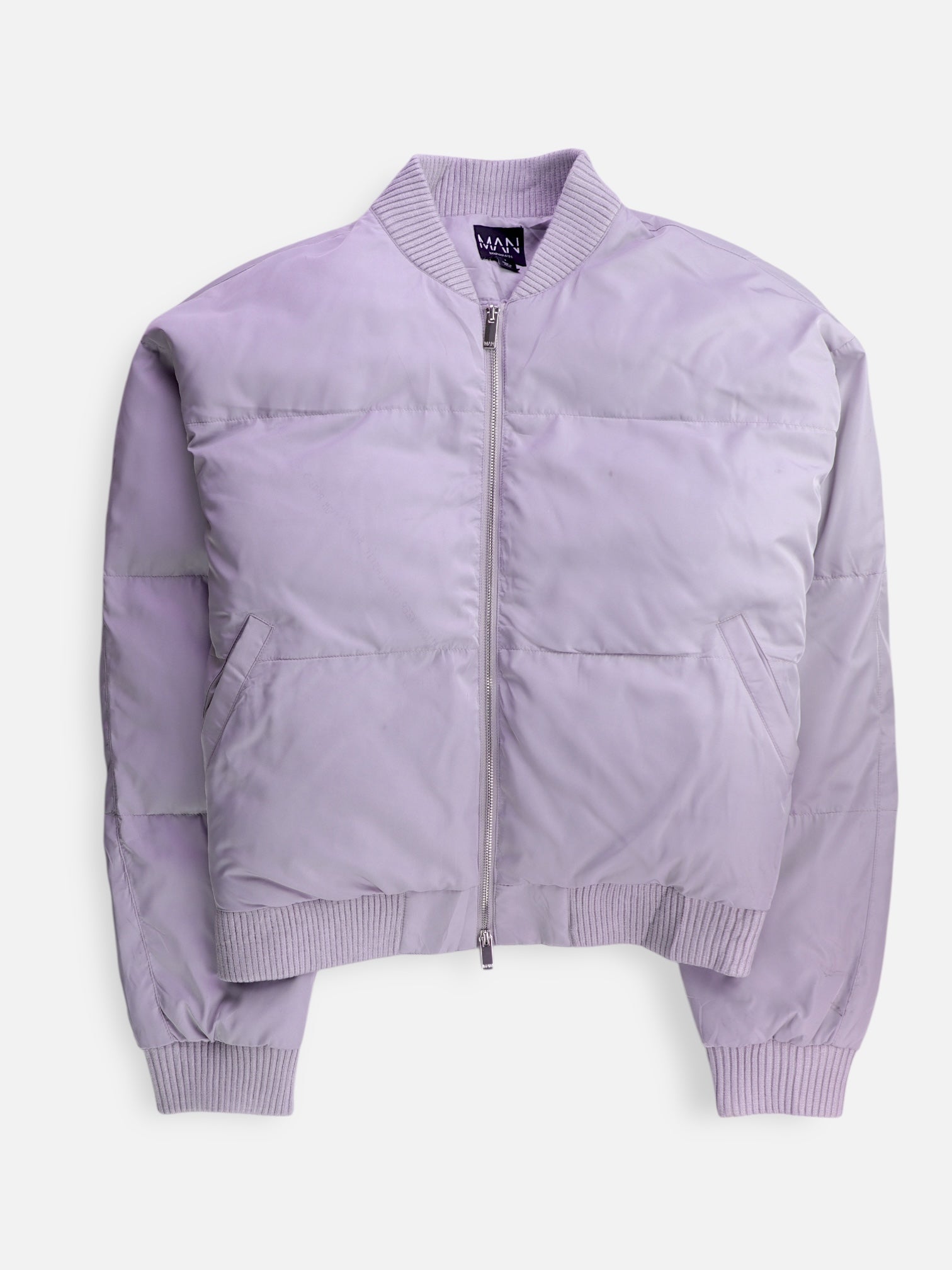 boohooman Chaqueta Puffer Impermeable - Hombre - Large