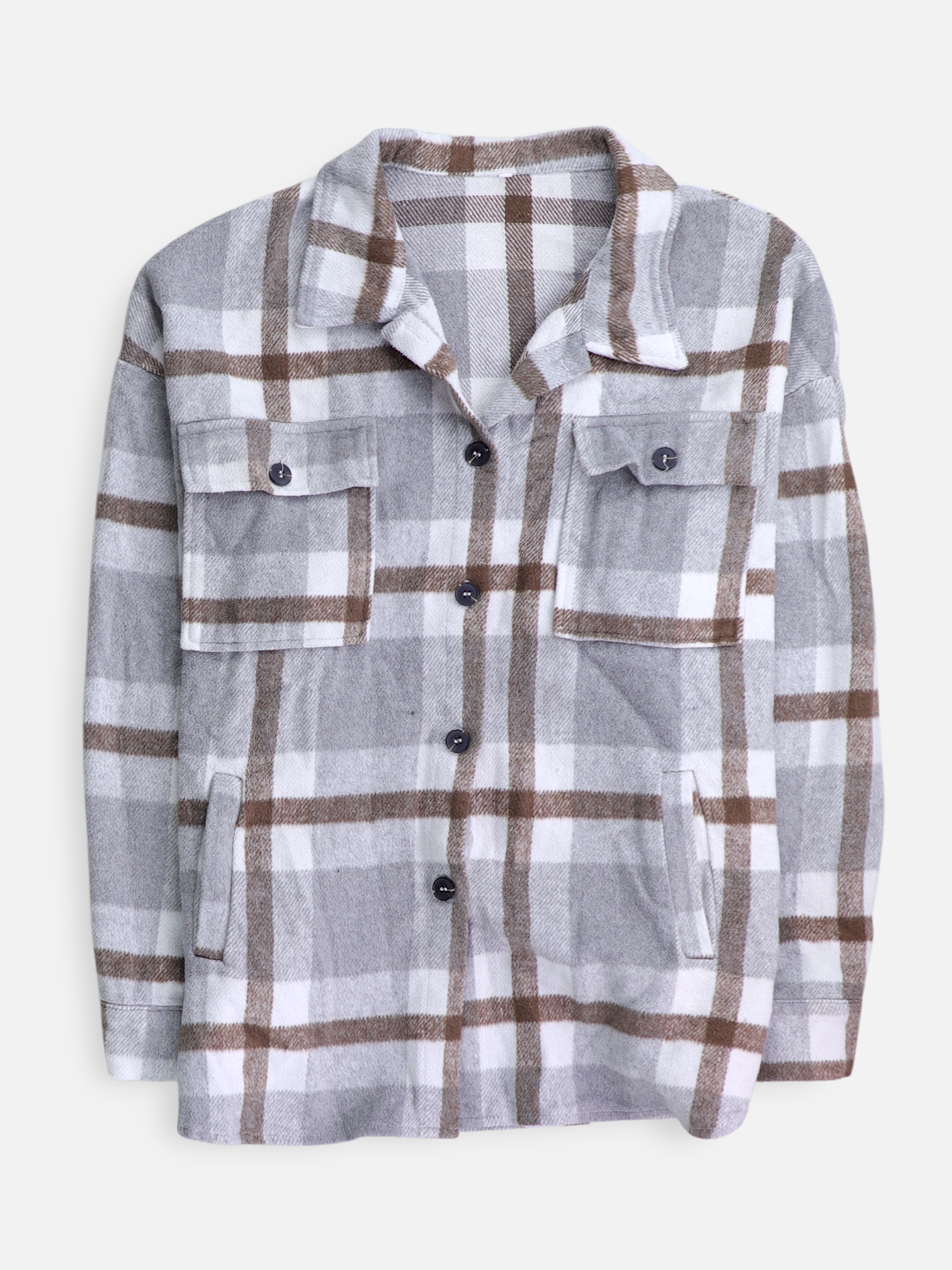 Chaqueta Sobrecamisa Basic - Mujer - 2XL