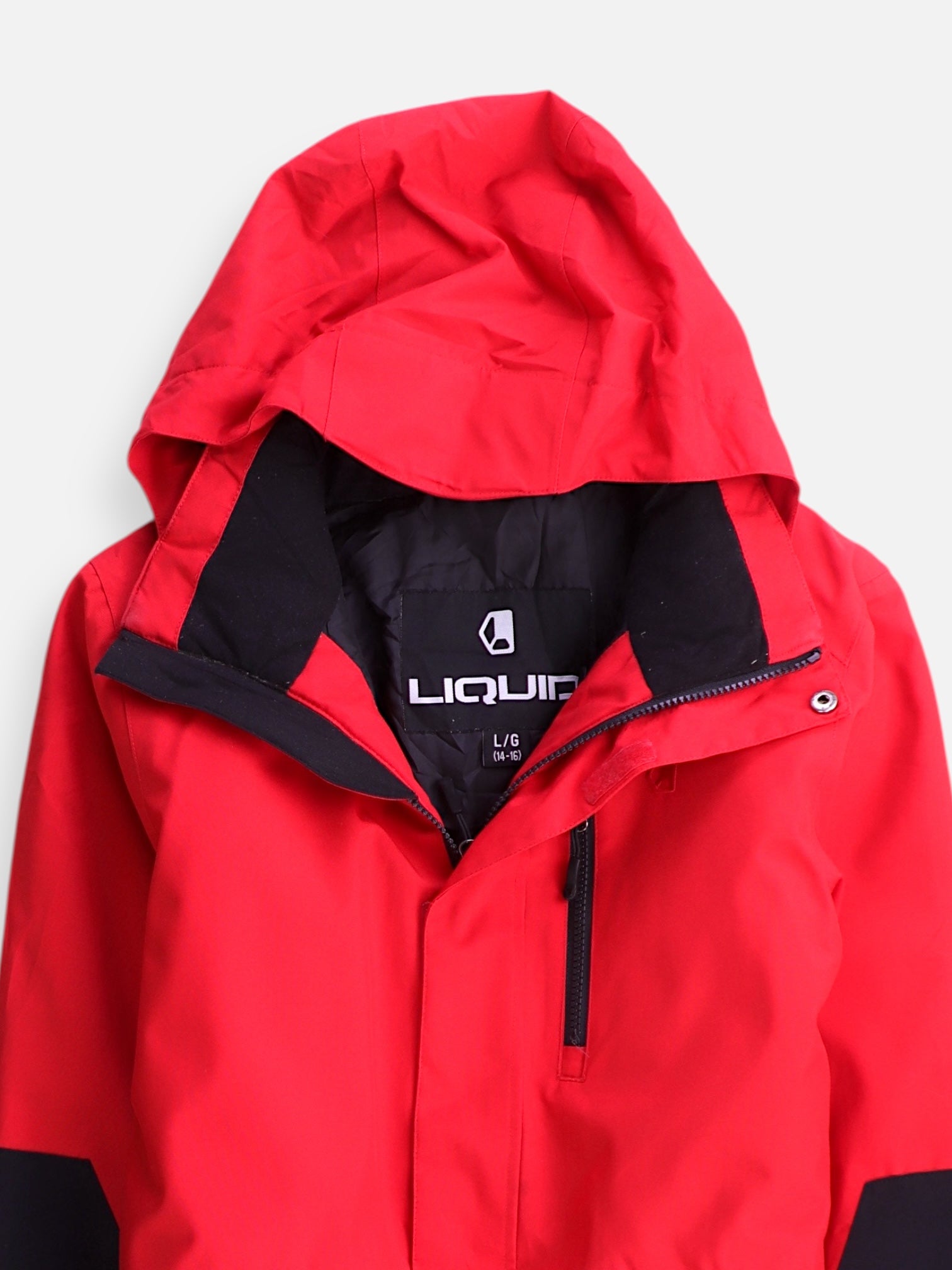 Chaqueta Impermeable Color Block - Niño - Large - 14-16Y (Años)