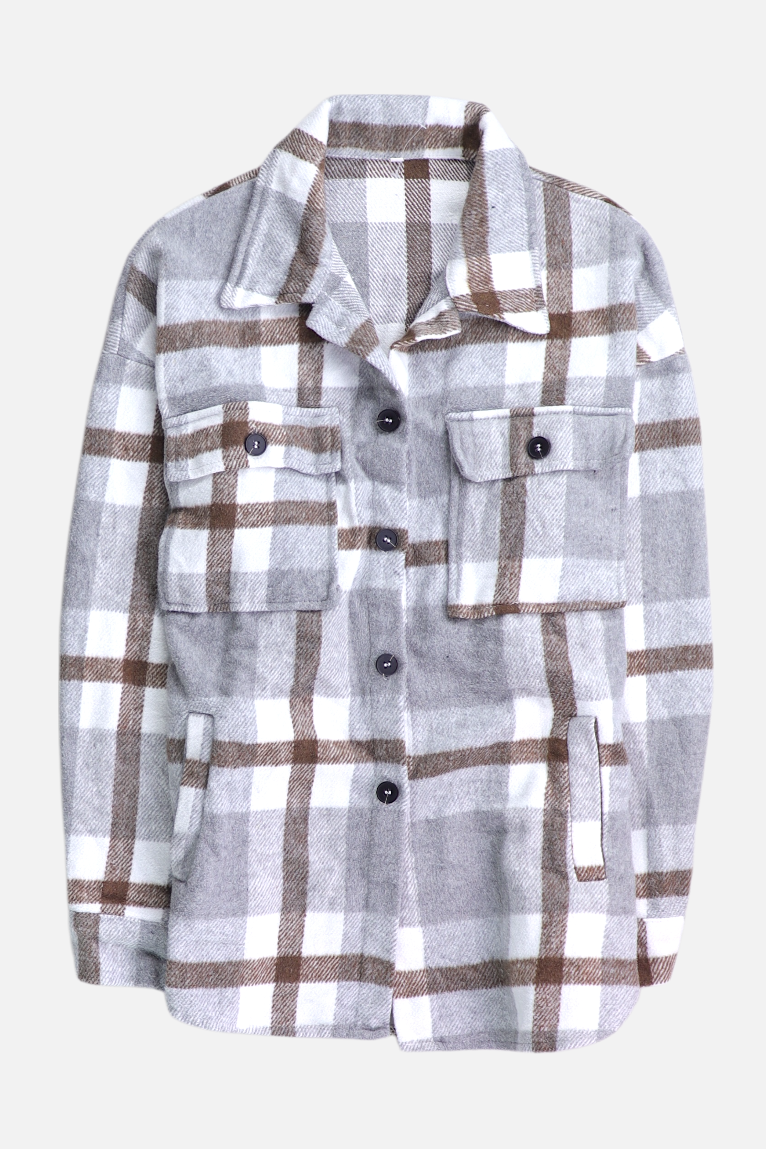 Chaqueta Sobrecamisa Basic - Mujer - Small