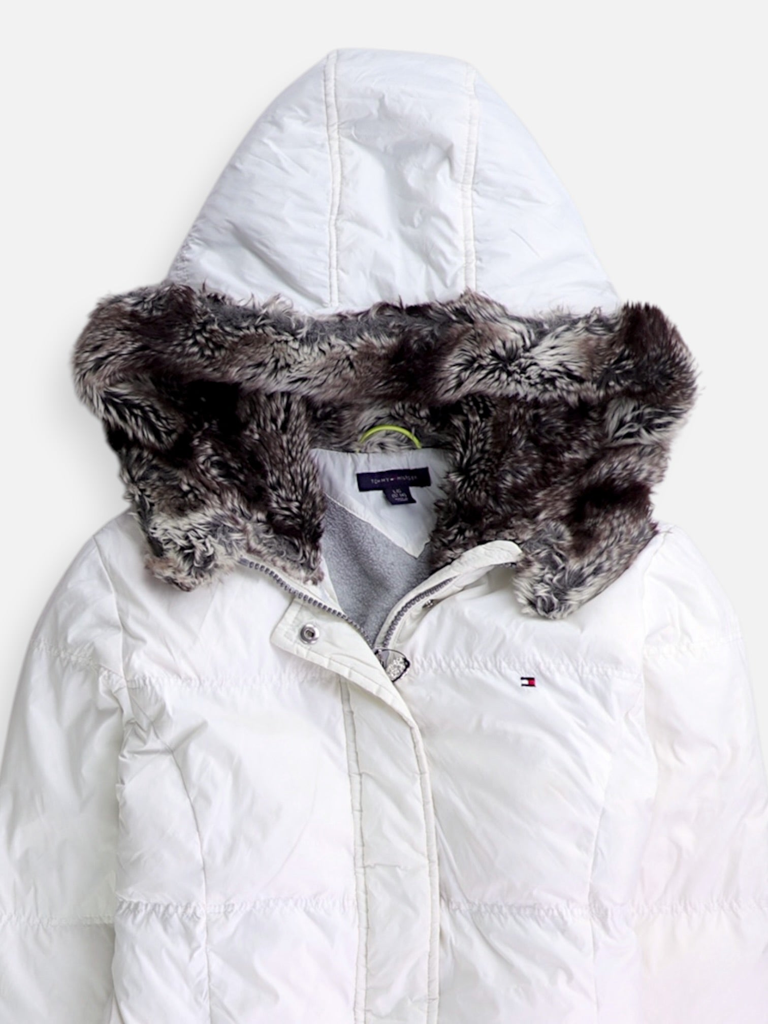 Tommy Hilfiger Chaqueta Puffer Impermeable - Niña - Large - 12-14Y (Años)