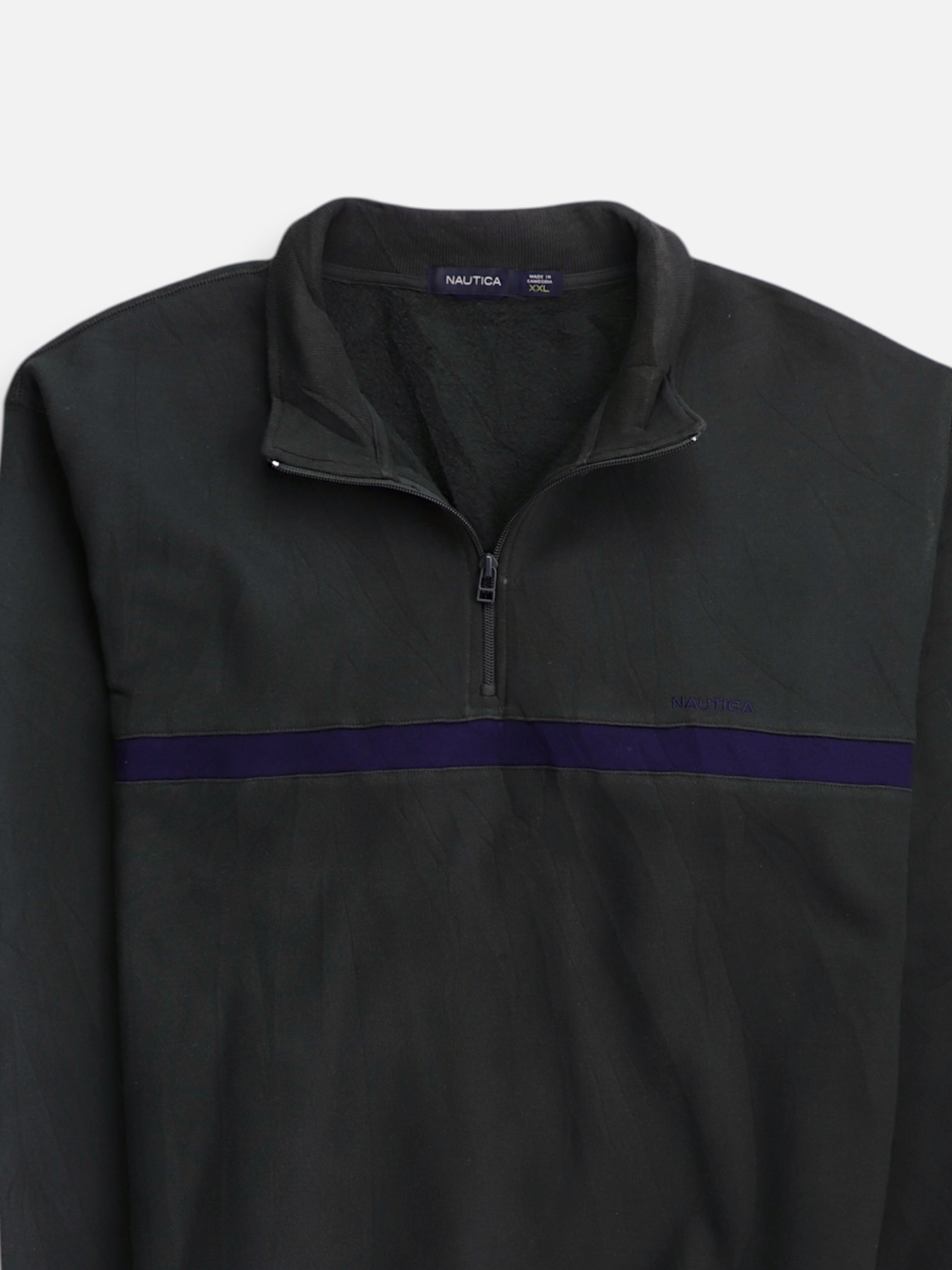 Nautica Sudadera Fleece Basic - Hombre - 2XL