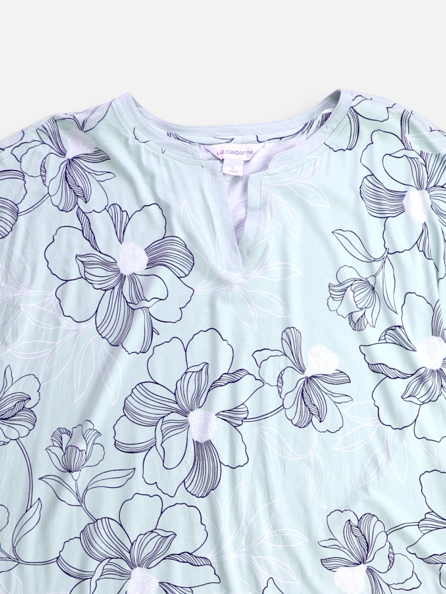 LIZ claiborne Blusa Casual - Mujer - Large