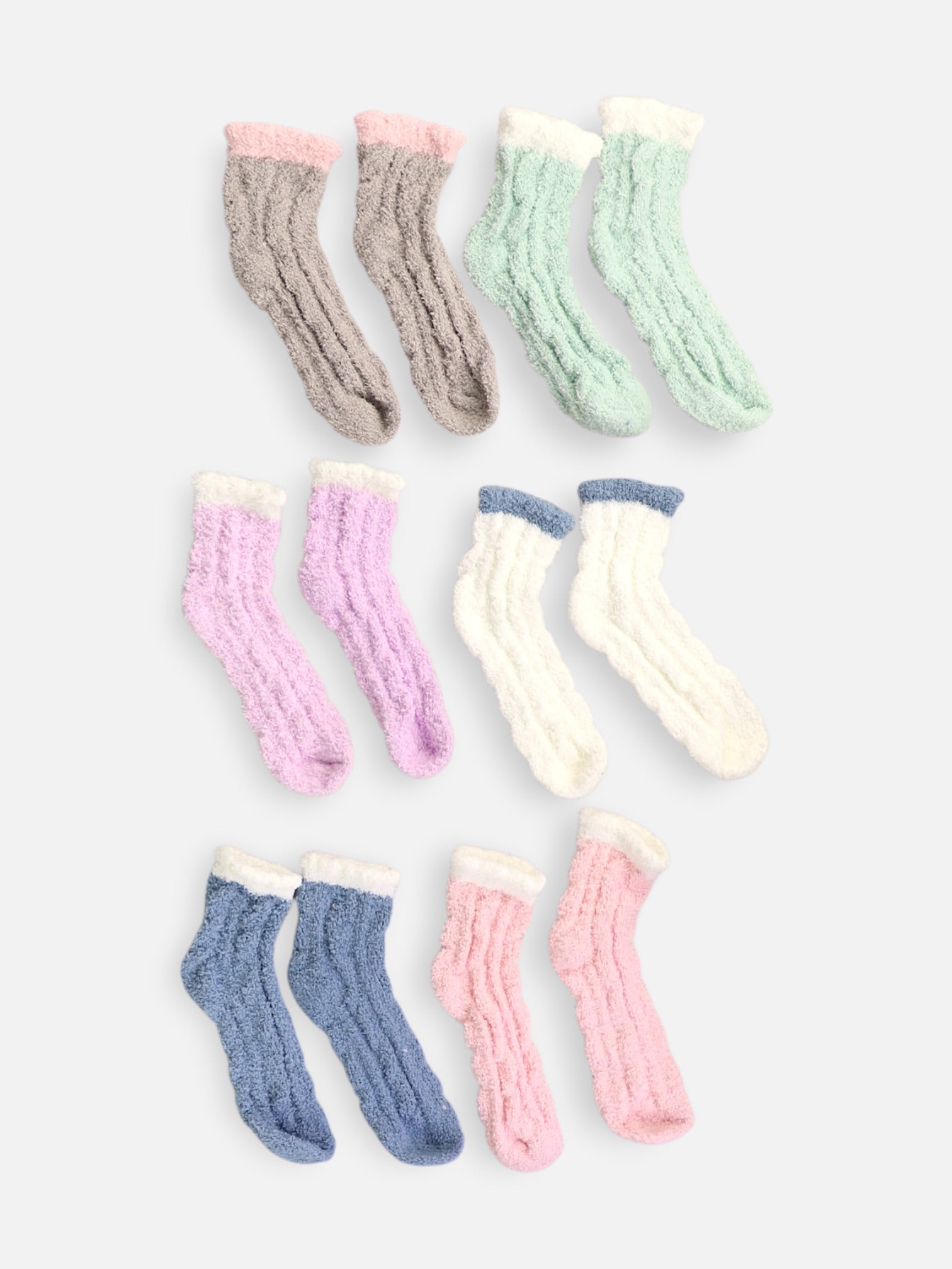 Calcetines 6 Pares - Mujer - Talla Única (One Size)