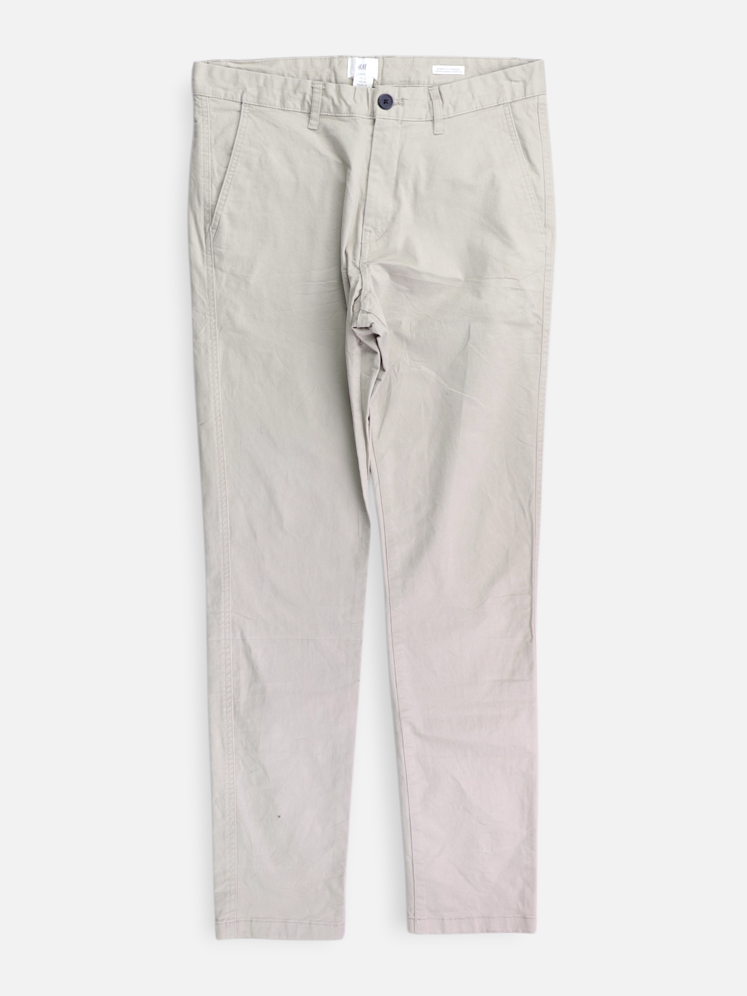 H&M Pantalon Skinny Fit Casual - Hombre - 32'