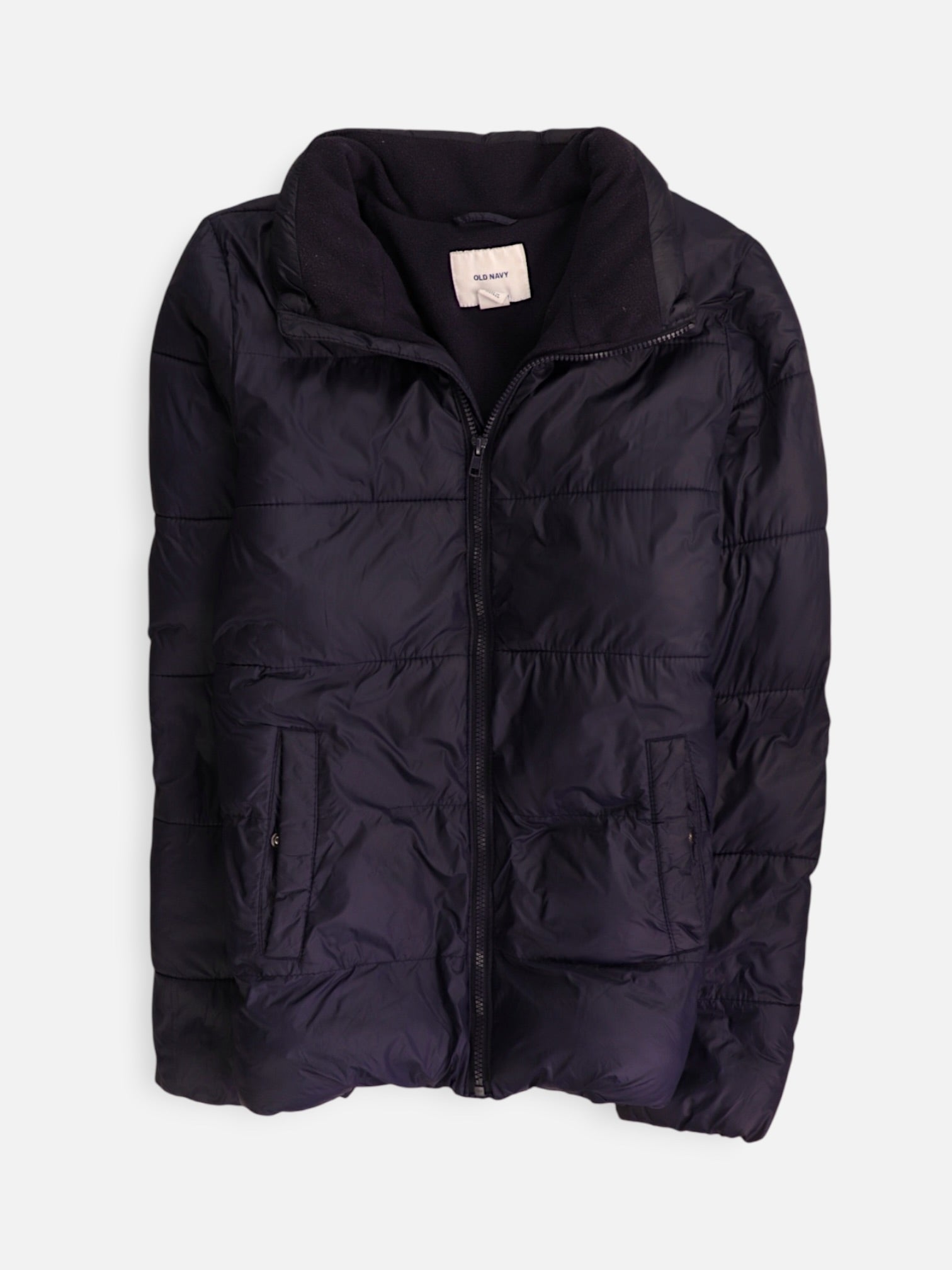 Old Navy Chaqueta Puffer Impermeable - Hombre - Medium