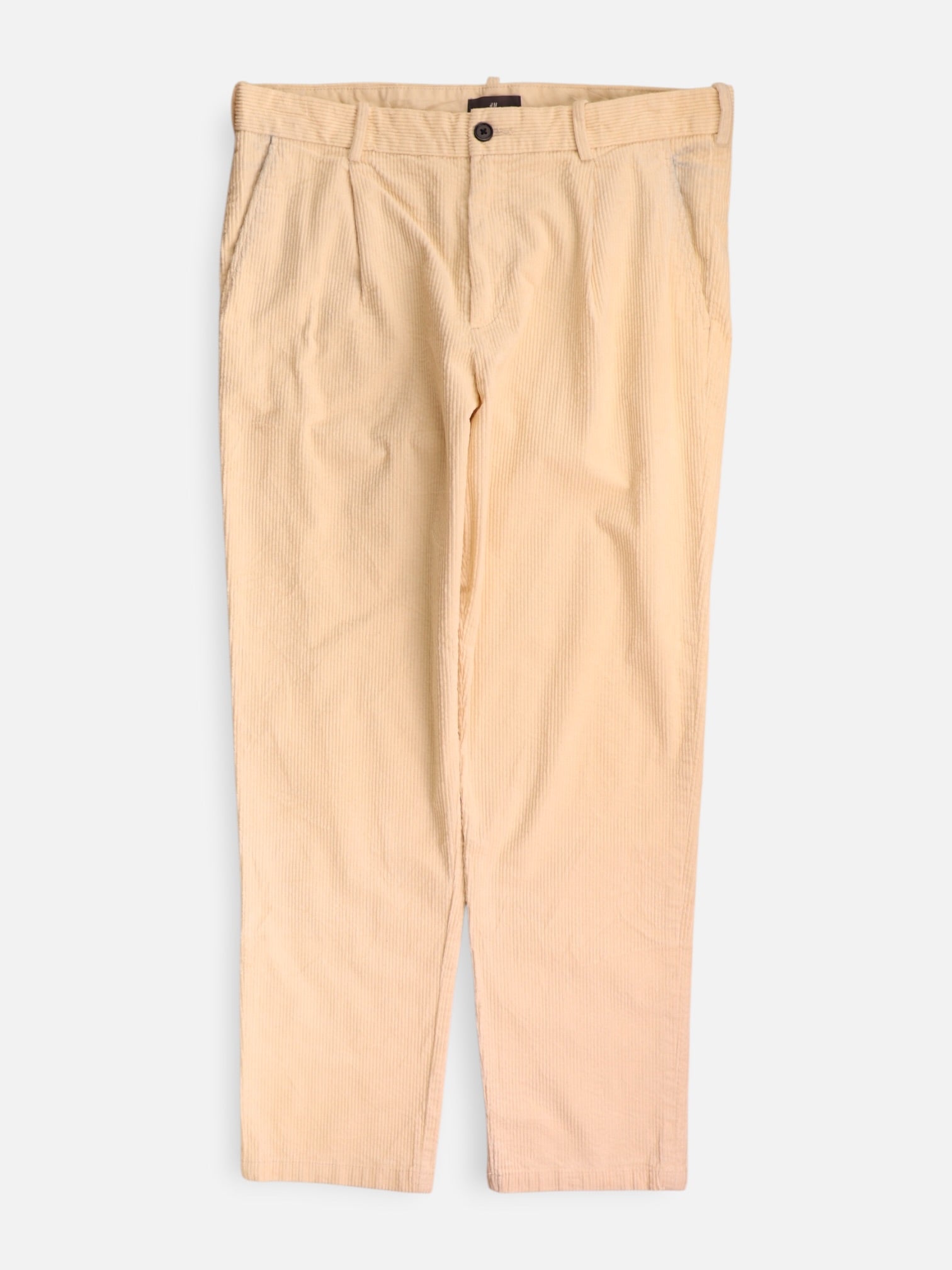 H&M Pantalon Regular Fit Corduroy - Hombre - 33